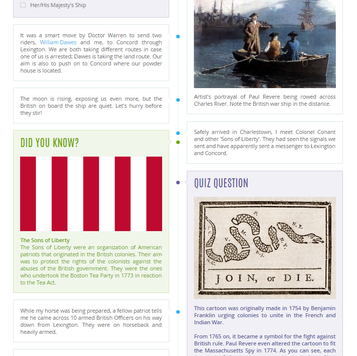 Presentation of American Revolution Bundle Part I Sutori